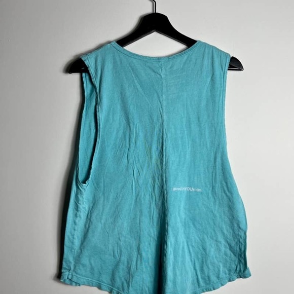 good hYOUman. | Best Day Ever Riley Pocket Tank | Peacock Teal - Picture 4 of 6